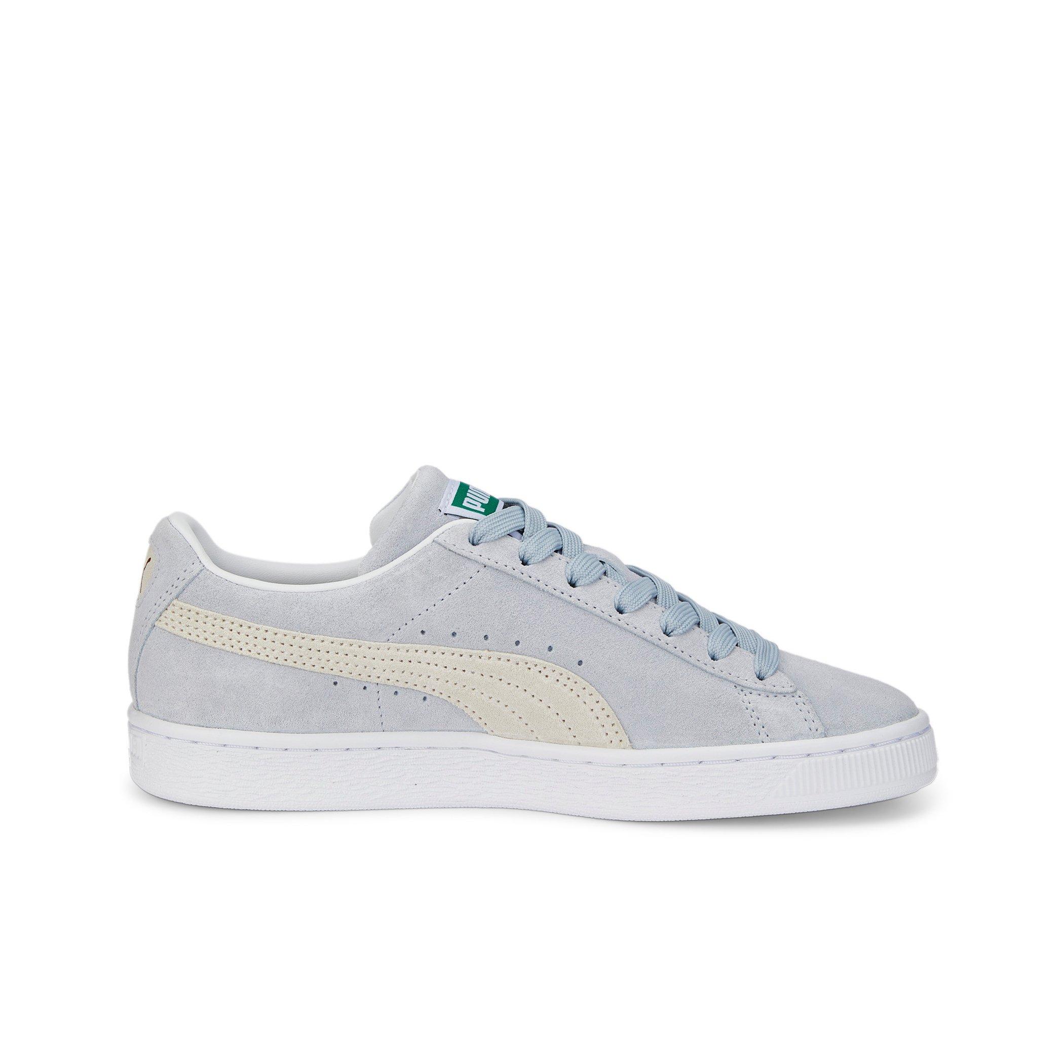 Womens grey cheap suede puma sneakers